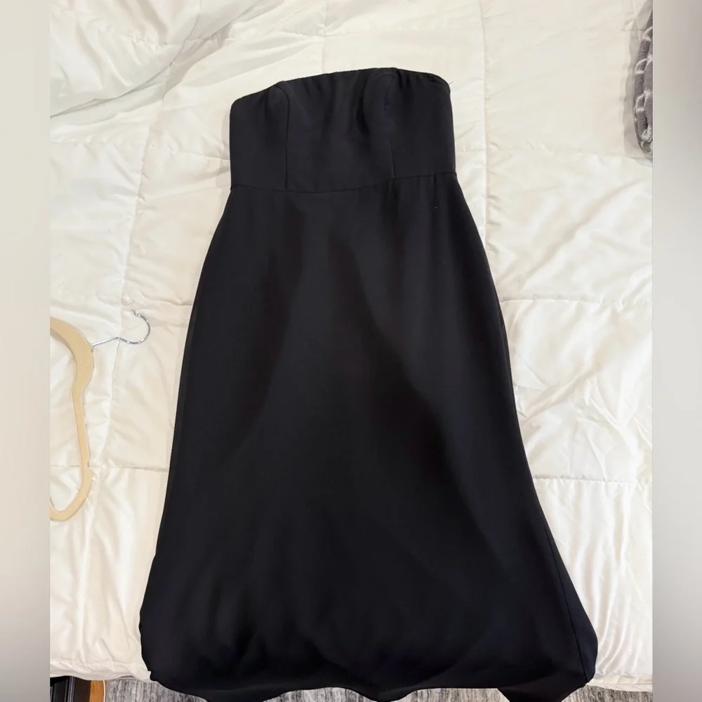 Harper Paige Occasions Black Maxi Strapless Dress - Picture 4 of 5